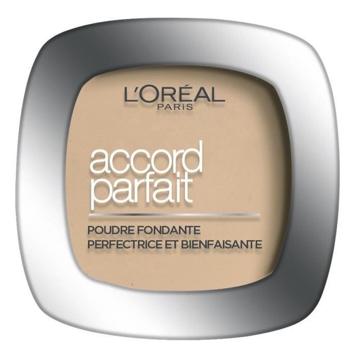 Fond de Teint Poudre L'OREAL PARIS Accord Parfait - 3.R Beige Rosé -