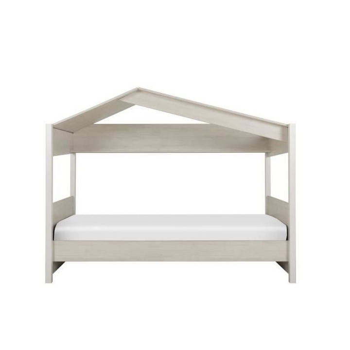 LIT CABANE 90X200 - CHARME L:105 H:176 P:207 - Décor Blanchi - NAIROB