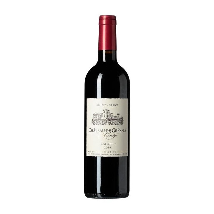 Château de Grezels 2014 Prestige Cahors - Vin rouge du Sud Ouest