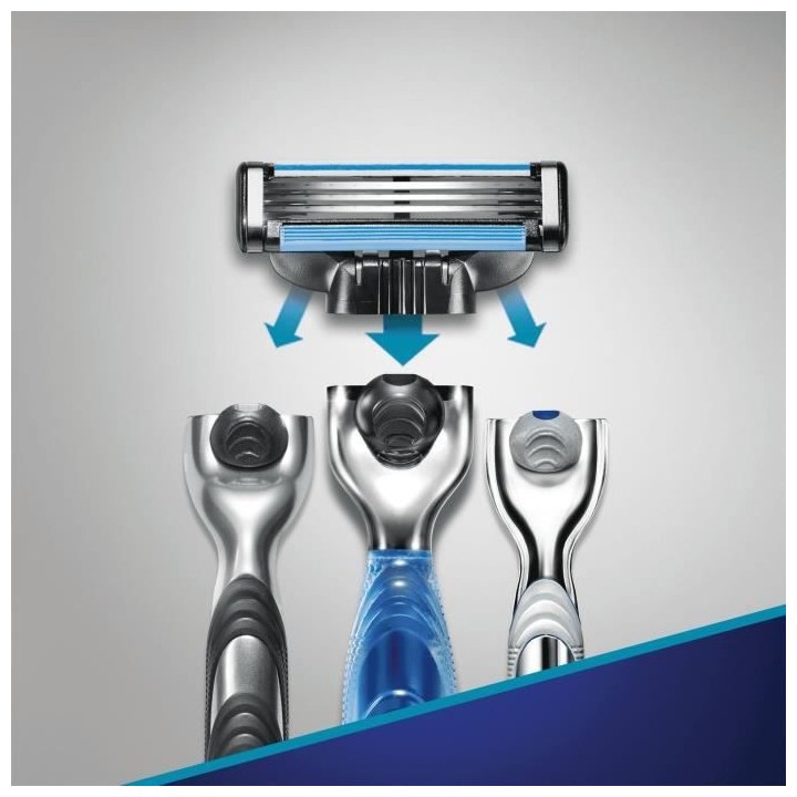 GILLETTE Lames de rasoir Mach3 Start x12