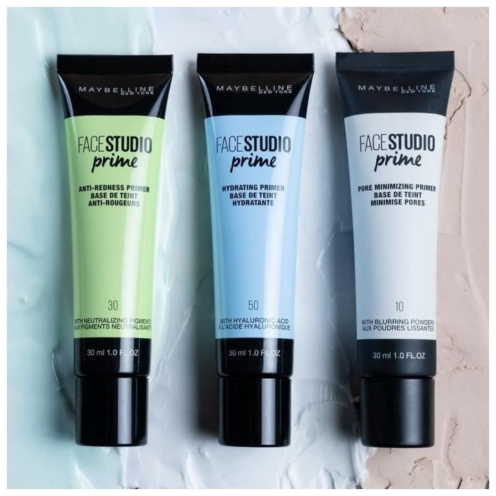 Base de Teint 30 Primer Face Studio Prime MAYBELLINE NEW YORK - Anti-R