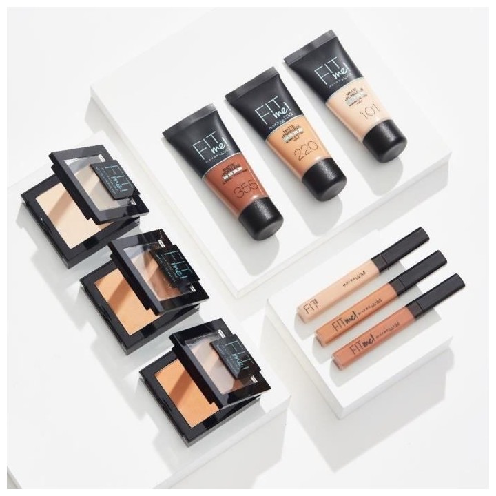 Poudre Compacte Fit Me MAYBELLINE 220 Beige Naturel - 9 g