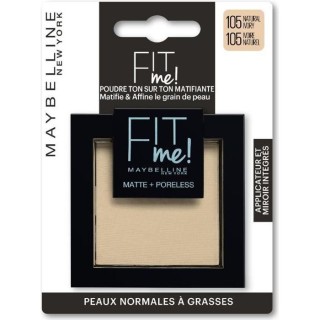 Maybelline New-York - Poudre Compacte Fit Me Matte & Poreless - Peaux