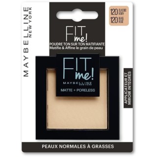 Poudre Compacte Fit Me Matte & Poreless MAYBELLINE NEW YORK - Peaux no