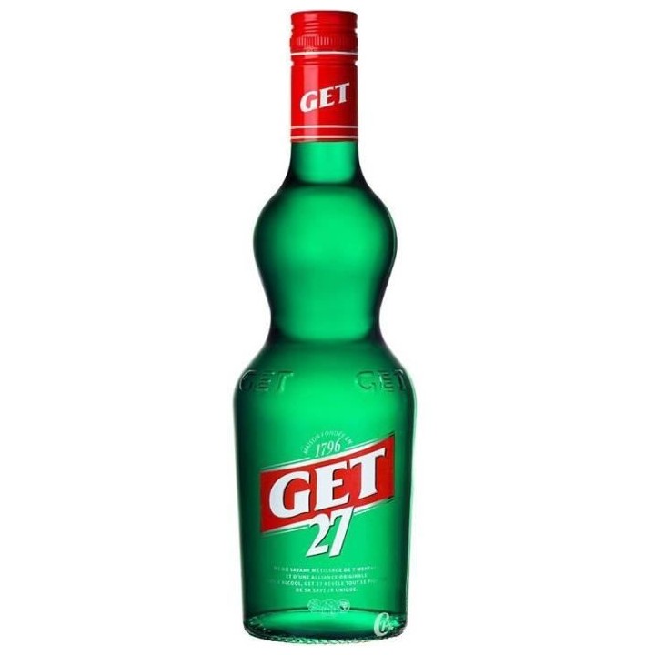 Liqueur Get 27 - Liqueur de menthe - France - 21%vol - 70cl