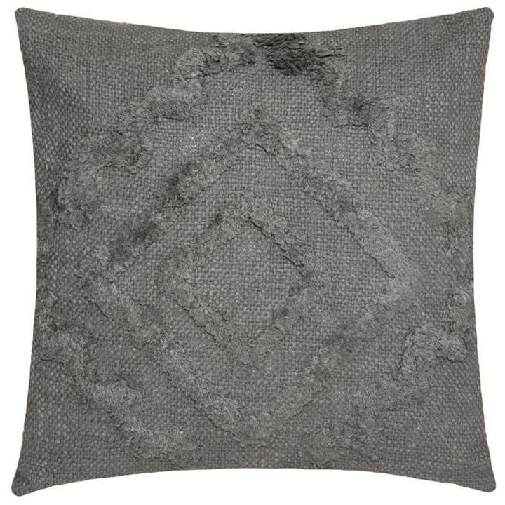 Coussin Tuft Inca - 40 x 40 cm - Gris