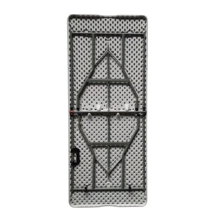 Table de réception traiteur pliante - 8 personnes - 180x74 xH.73.5 cm