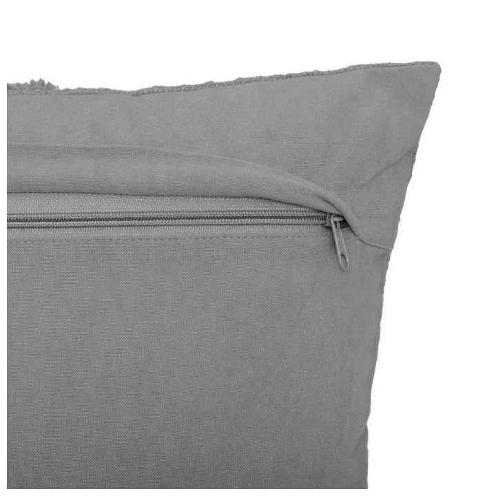 Coussin Tuft Inca - 40 x 40 cm - Gris