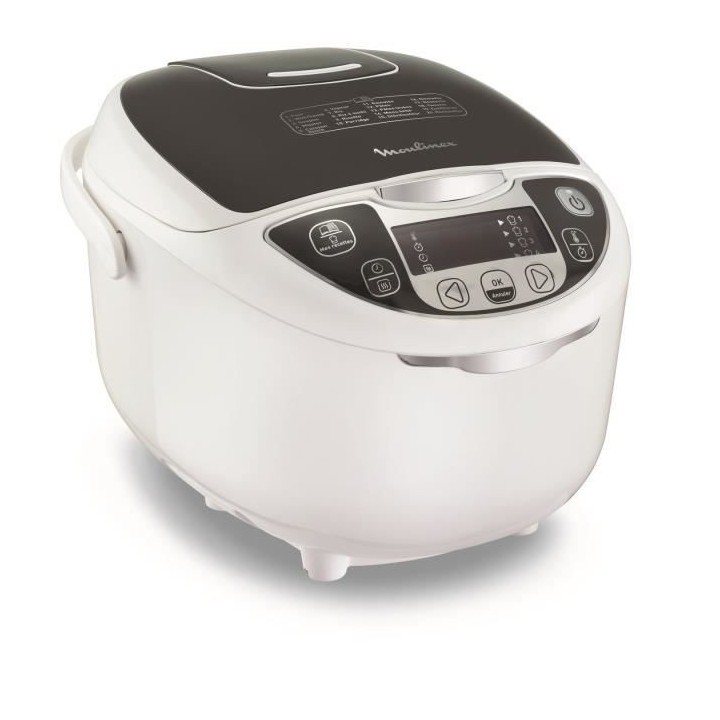 MOULINEX MK708E10 Multicuiseur 25 en 1, 5 L, 25 programmes, Cuiseur ri