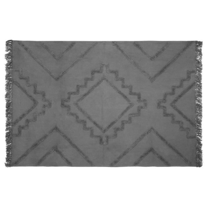 Tapis Tuft Inca - 120 x 170 cm - Gris