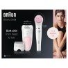 Braun, Epilateur Avec Tete Pivotante Smartlight SensoSmart, Avec Face spa 10 Micro, Kit Beauté SE 9975 KIT BEAUTE SE 5875