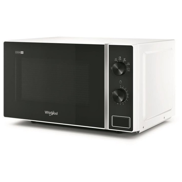 Micro-onde solo COOK 20 -WHIRLPOOL - MWP101W - BLANC - H26,2 cm x L45,