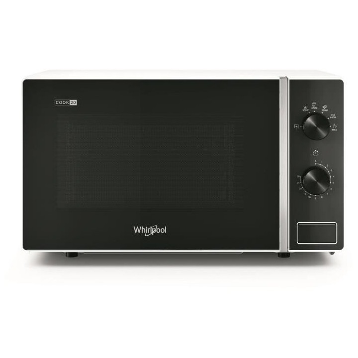 Micro-onde solo COOK 20 -WHIRLPOOL - MWP101W - BLANC - H26,2 cm x L45,
