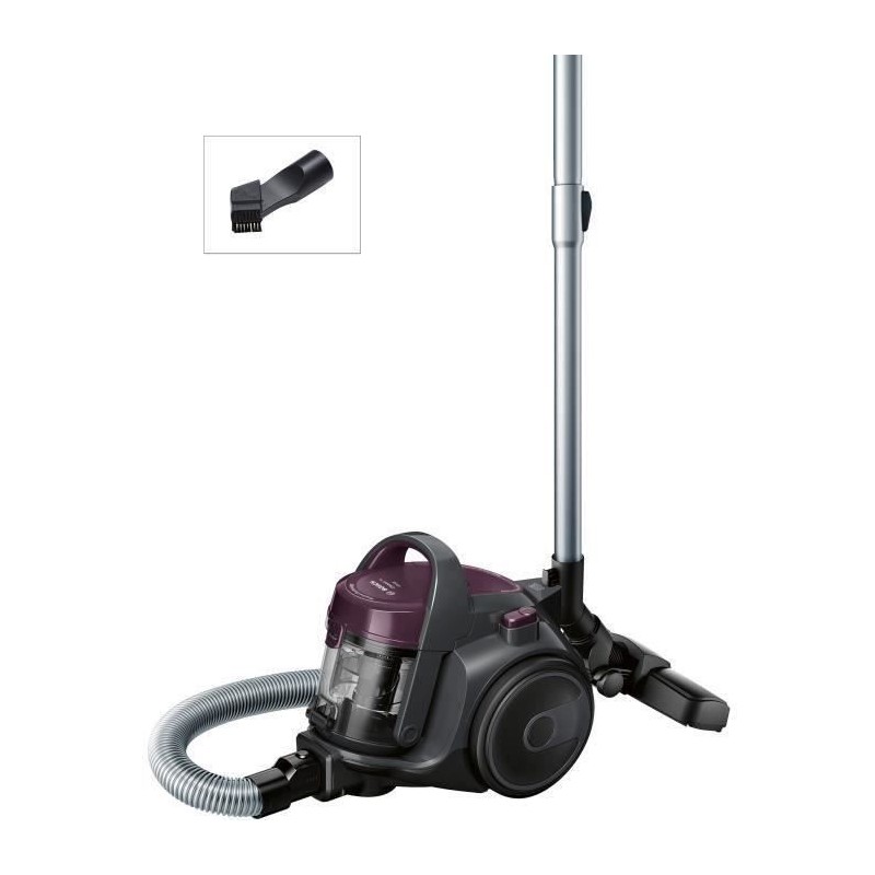 BOSCH Aspirateur sans sac GS05 Cleann'n - Mauve