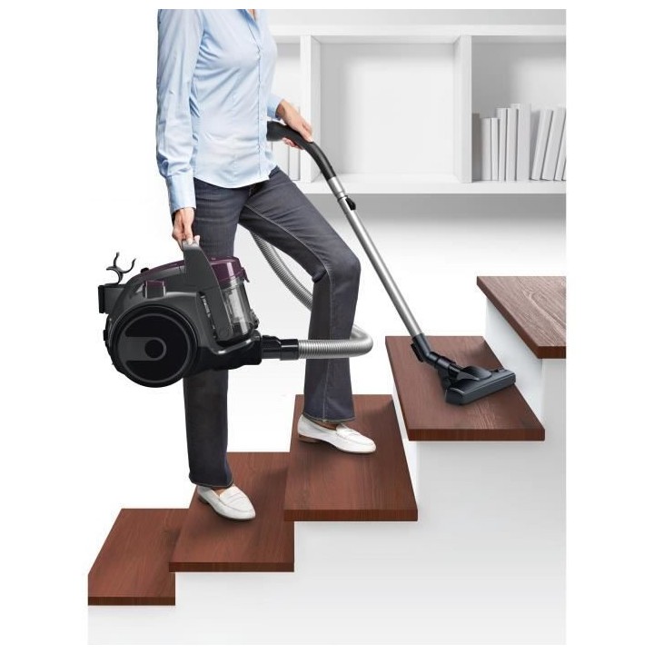BOSCH Aspirateur sans sac GS05 Cleann'n - Mauve