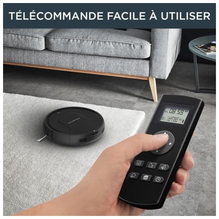 ROWENTA RR6825WH X-Plorer Serie 20 Aspirateur robot, 3 modes de naviga