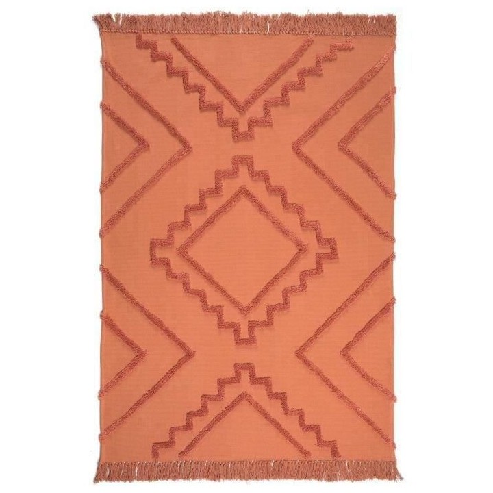 Tapis Tuft Inca - 120 x 170 cm - Terracotta