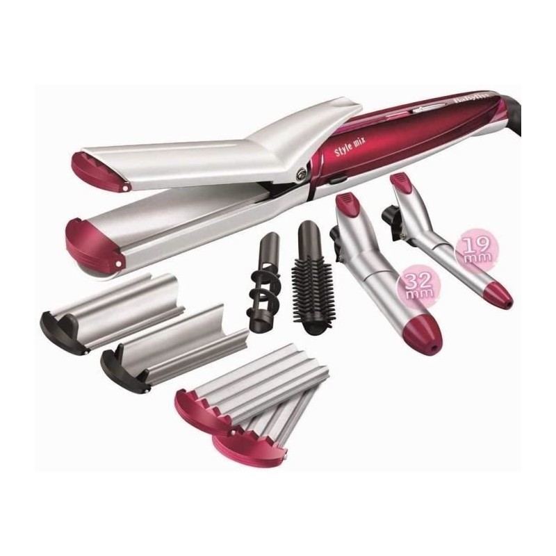 BaByliss - MS22E - Mutlistyler Style Mix pour le volume, les boucles, les ondulations, les gaufres et le lissage