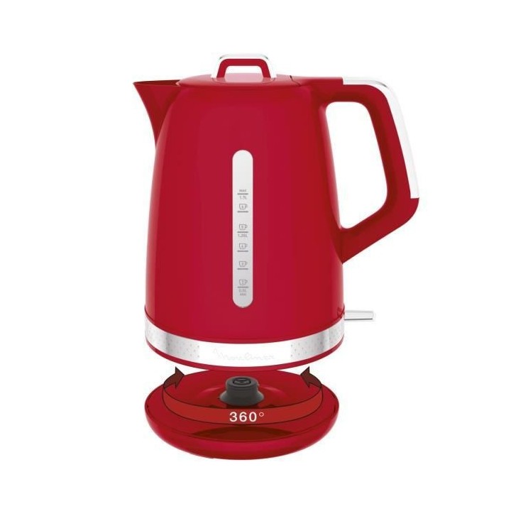 MOULINEX BY320510 Soleil Bouilloire électrique sans fil, Capacité 1
