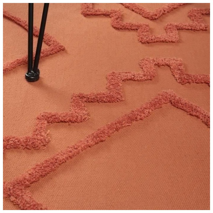 Tapis Tuft Inca - 120 x 170 cm - Terracotta