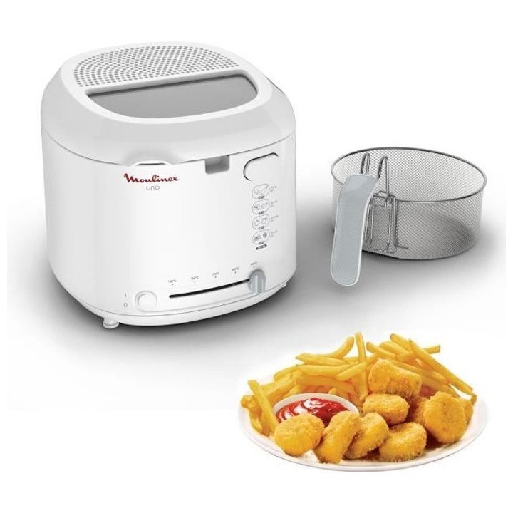 MOULINEX AF203110 Uno Friteuse électrique, Hublot de contrôle, Capac