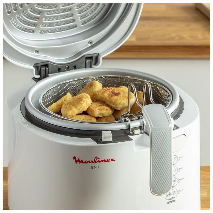 MOULINEX AF203110 Uno Friteuse électrique, Hublot de contrôle, Capac