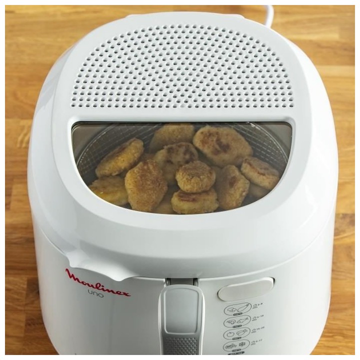 MOULINEX AF203110 Uno Friteuse électrique, Hublot de contrôle, Capac