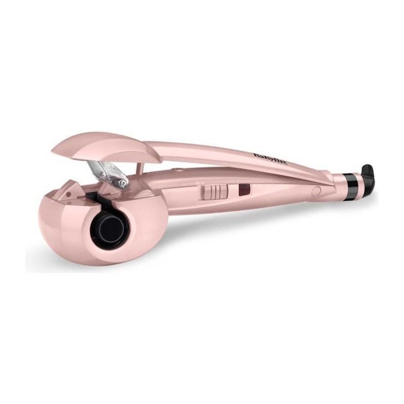 BaByliss - 2664PRE - fer a boucler/boucleur automatique Curl Secret Rose Blush pour des boucles faciles et sans effort