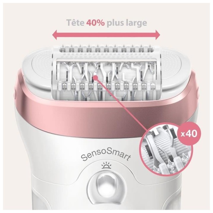 BRAUN Silk-épil 9 9 / 870 SensoSmart Epilateur électrique - 7 acce