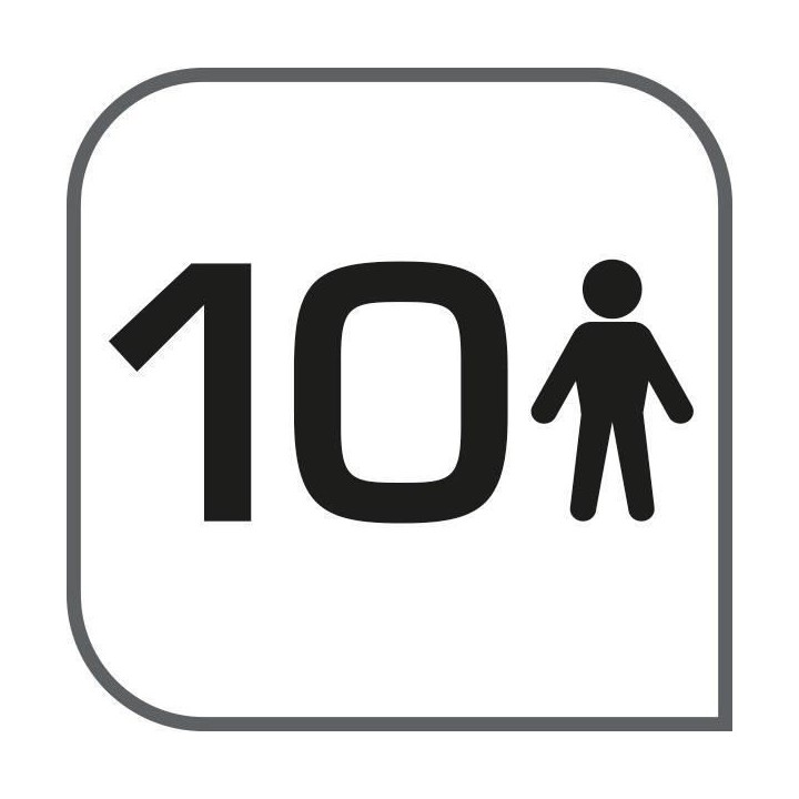 TEFAL - Raclette Inox et Design PR457B12