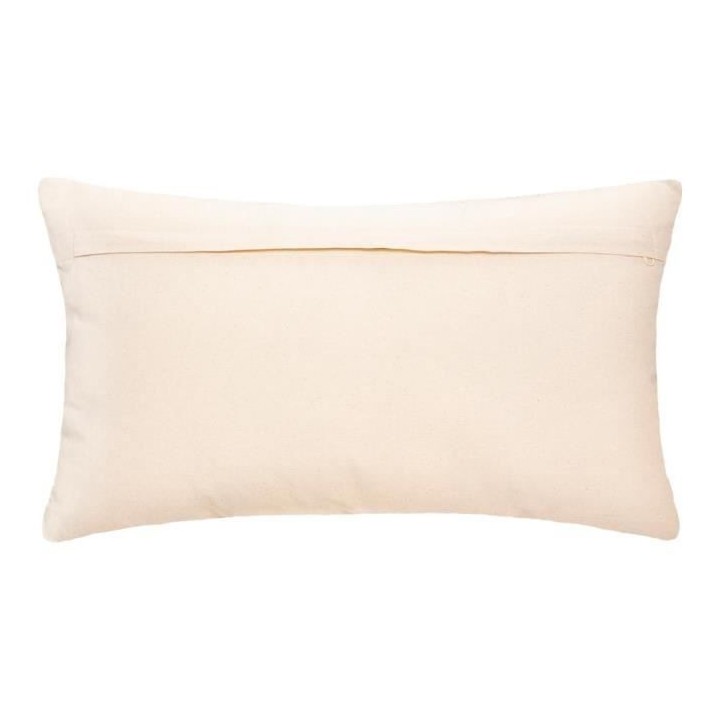 Coussin Coton 3D Safari - 38 x 58 cm - Ivoire