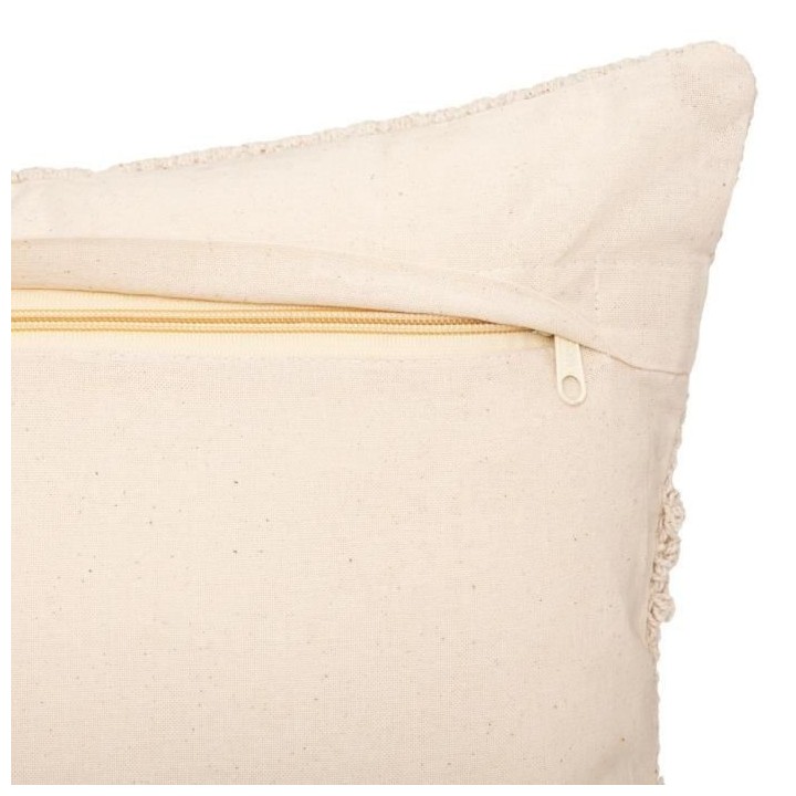 Coussin Coton 3D Safari - 38 x 58 cm - Ivoire