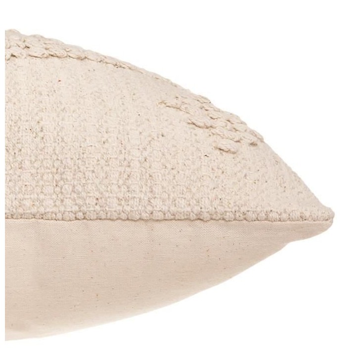 Coussin Coton 3D Safari - 38 x 58 cm - Ivoire