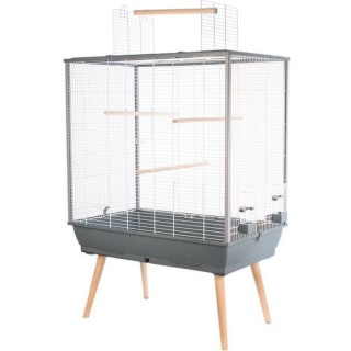 ZOLUX Cage surélevée Néo Jili pour oiseaux - L 78 x P 47,5 x H 112