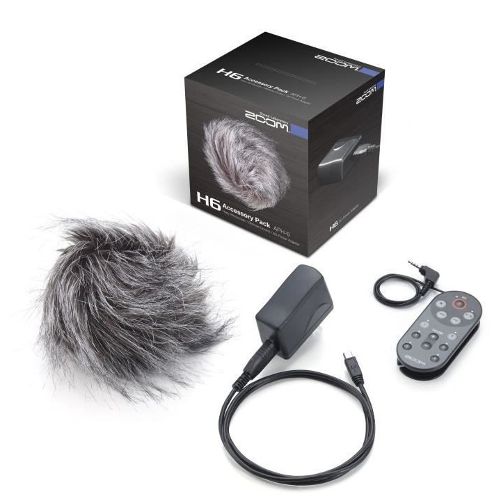 Zoom APH-6 Pack d'accessoires pour H6 comprenant : 1x télécommande R