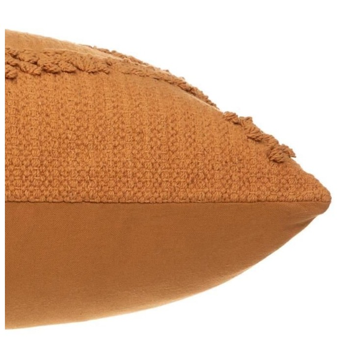 Coussin Coton 3D Safari - 38 x 58 cm - Jaune Ocre