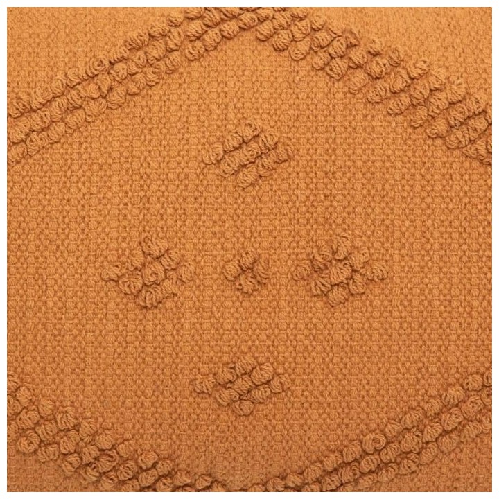 Coussin Coton 3D Safari - 38 x 58 cm - Jaune Ocre