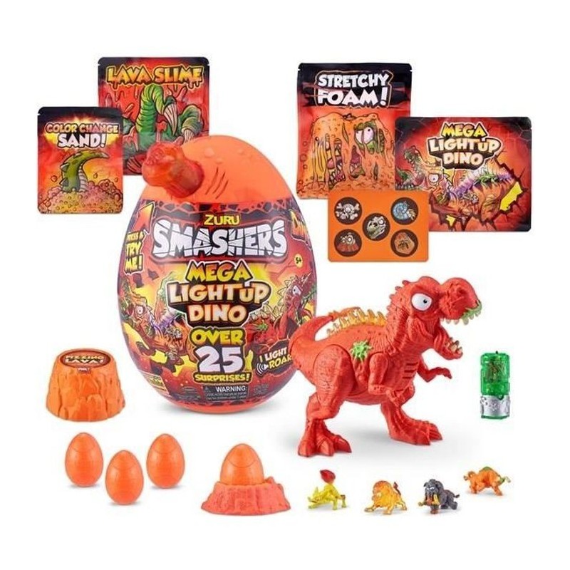 ZURU Ouef Geant Mega Light UP DINO