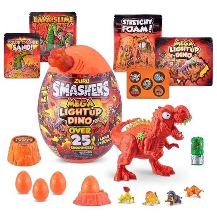 ZURU Ouef Geant Mega Light UP DINO