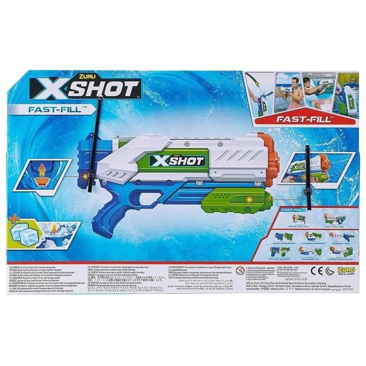 ZURU Pistolet a eau Xshot Fast Fill Soaker