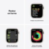 Apple Watch Series 7 GPS + Cellular - 41mm - Boîtier Starlight Aluminium - Bracelet Starlight Sport Band