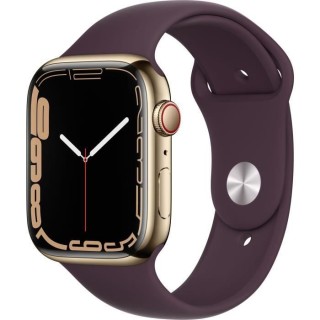 Apple Watch Series 7 GPS + Cellular - 45mm - Boîtier Gold Stainless S