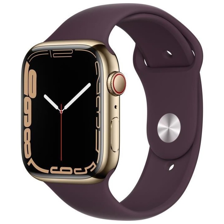 Apple Watch Series 7 GPS + Cellular - 45mm - Boîtier Gold Stainless S