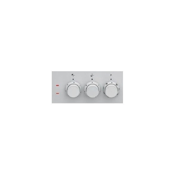 Cuisiniere BEKO - FSE67300WCS - 60 cm - 4 Vitrocéramiques - Porte ple