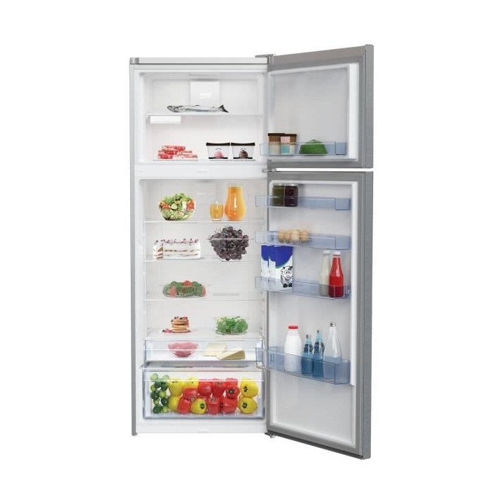 BEKO RDNE455K30ZXBN Réfrigérateur congélateur haut - 406 L (313+93)