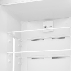 BEKO RDNE455K30ZXBN Réfrigérateur congélateur haut - 406 L (313+93) - Froid ventilé - NeoFrost - Métal brossé