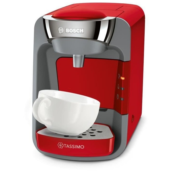 Machine a café multi-boissons BOSCH Tassimo Suny TAS32 - Rouge coquel