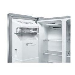 Réfrigérateur américain pose-libre BOSCH - KAD93VIFP - SER6 - Vol. total: 562 l - 178,7x90,9cm - Gris