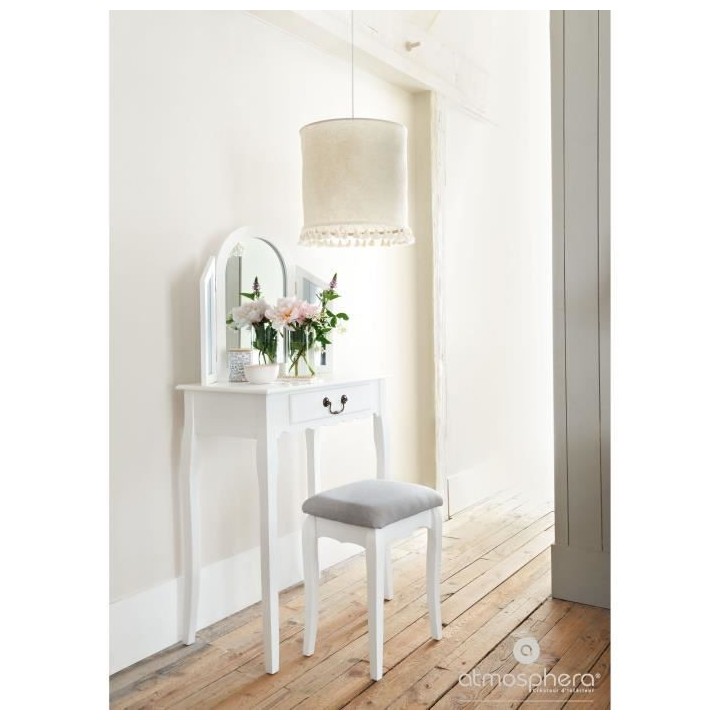 ATMOSPHERA Shadi - Suspension Tissu - D33 cm - Lin