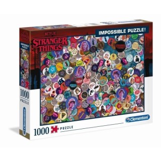 Puzzle 1000p Impossible - Stranger T - 69 x 50 cm - Clementoni